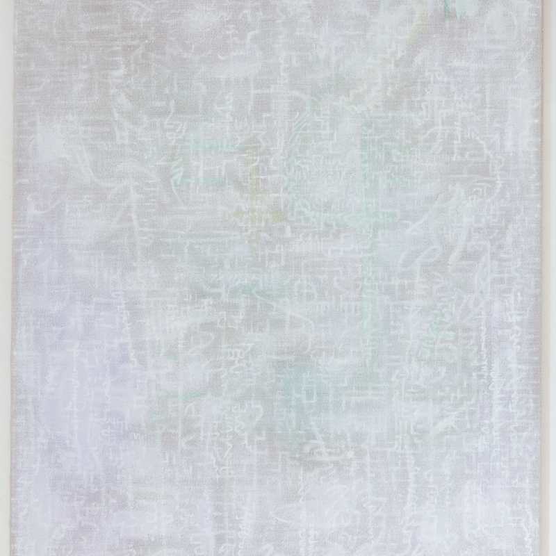 Niet weg Niet hier - 2019 - 50x60 cm - olieverf op linnen