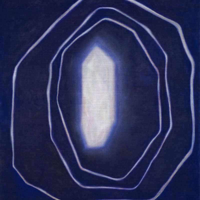 Nachtelijke Download - 2026 - 90x100 cm - olieverf op linnen