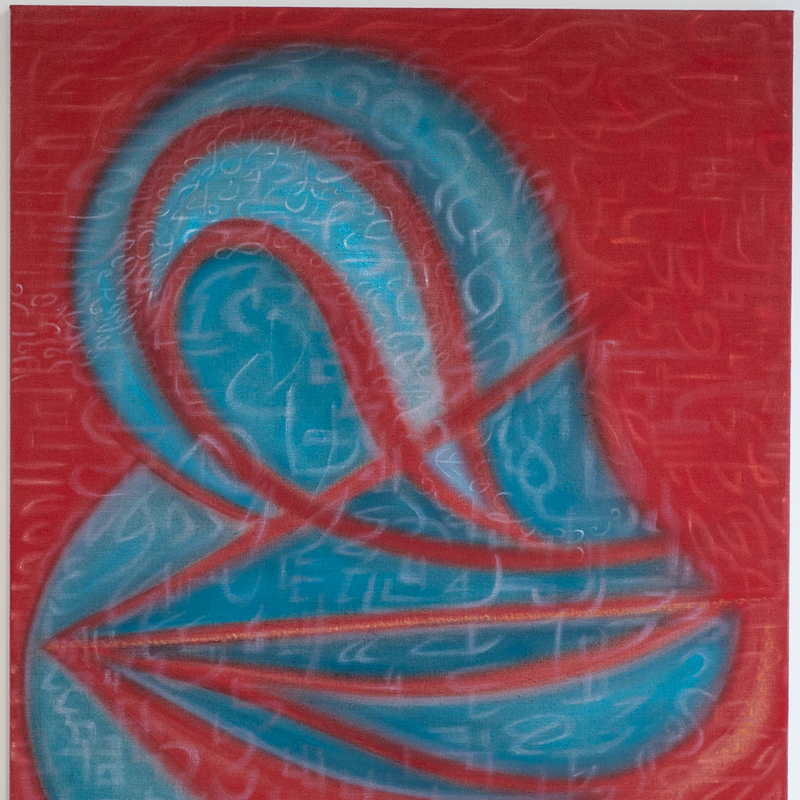 Toekomstig Vertrouwen - 2024 - 85x100 cm - olieverf op linnen