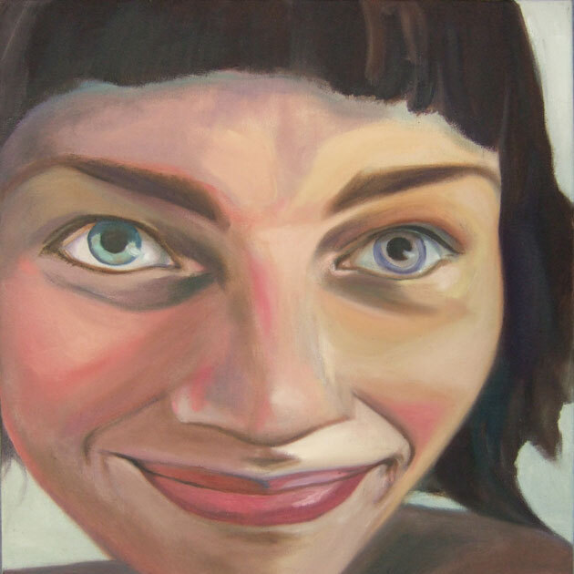 Smile 2 - 2008 - olieverf op canvas - 50x60 cm