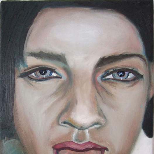 Psyche 6 - 2008 - olieverf op canvas - 18x24 cm 